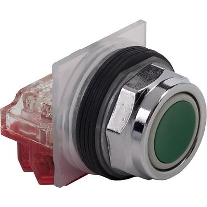 Push-button, Harmony 9001K, metal, flush, green, 30mm, spring return, 1 NC (Push-button Harmony 9001K) is a Schneider Electric product. Designed for reliable performance and long service life. Available across Iraq — contact us for pricing and delivery options.