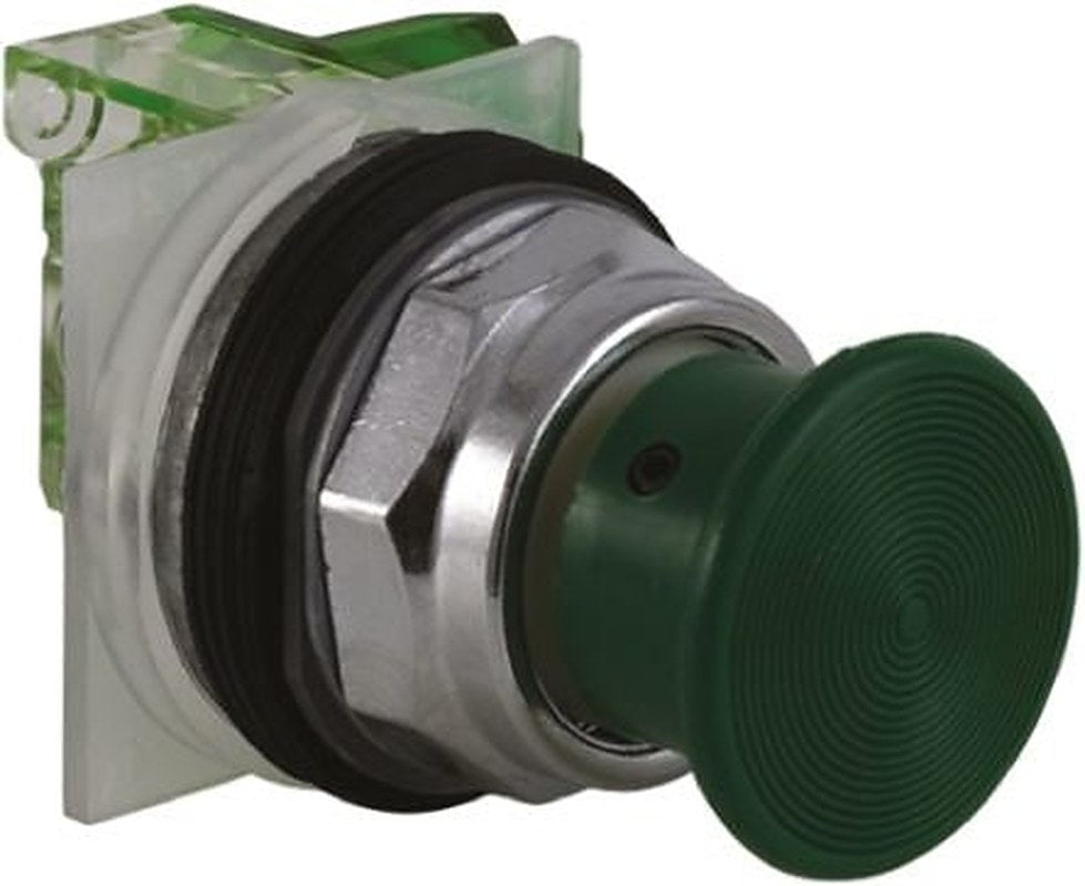 Schneider Electric Harmony 9001K Series Green Momentary Push Button Head, 30 mm Cutout, IP66