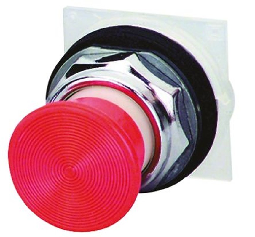 Schneider Electric Harmony 9001K Series Red Momentary Push Button Head, 30 mm Cutout, IP66