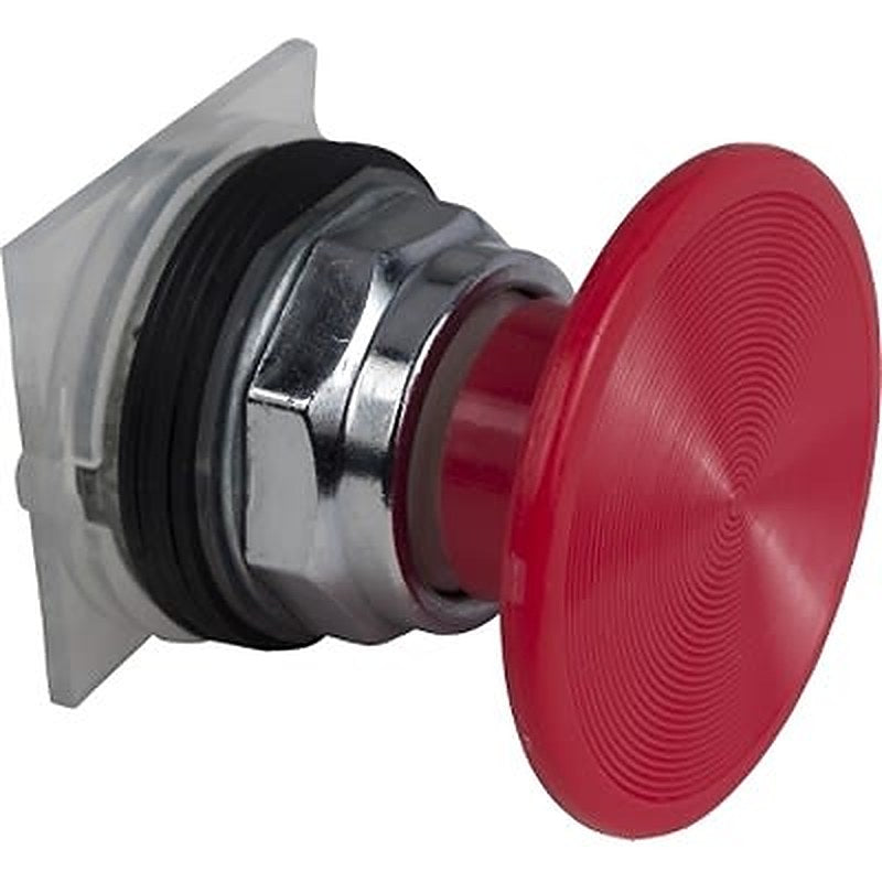 Schneider Electric Harmony 9001K Series Red Spring Return Push Button Head, 30 mm Cutout, IP66