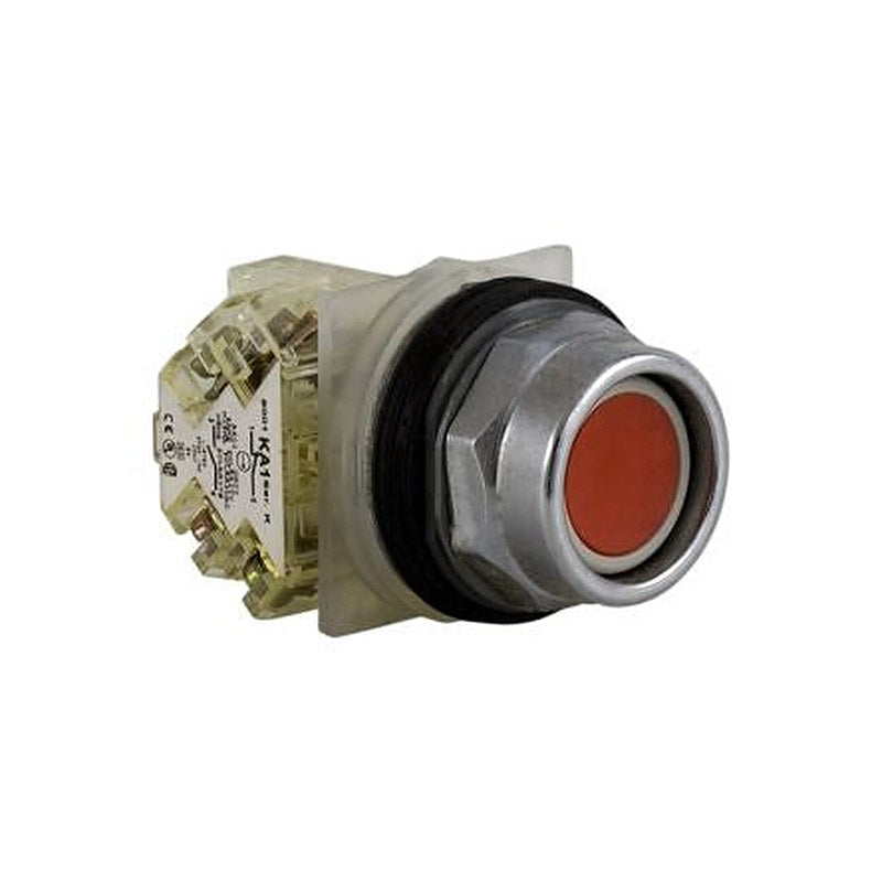 Schneider Electric 9001K Series Push Button Switch, Spring Return, Panel, 30 mm Cutout, SPDT 600 V ac