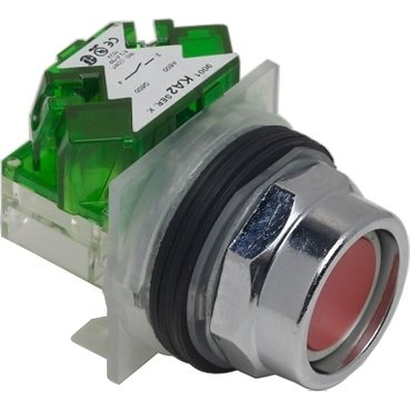 Push-button, Harmony 9001K, metal, recessed, red, 30mm, spring return, 2 NO (Push-button Harmony 9001K) is a Schneider Electric product. Designed for reliable performance and long service life. Available across Iraq — contact us for pricing and delivery options.