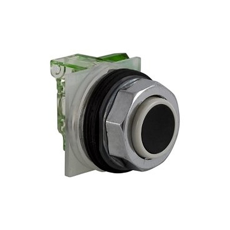 Push-button, Harmony 9001K, metal, projecting, black, 30mm, spring return, 1 NO (Push-button Harmony 9001K) is a Schneider Electric product. Designed for reliable performance and long service life. Available across Iraq — contact us for pricing and delivery options.