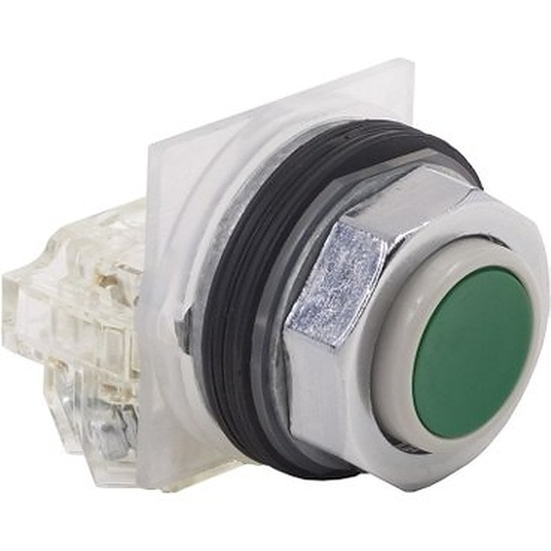 Push-button, Harmony 9001K, metal, projecting, green, 30mm, spring return, 1 C/O (Push-button Harmony 9001K) is a Schneider Electric product. Designed for reliable performance and long service life. Available across Iraq — contact us for pricing and delivery options.
