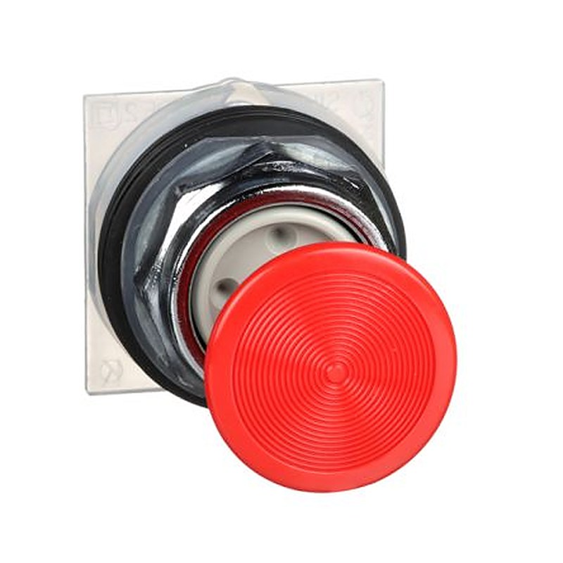 Schneider Electric Harmony Series Red Spring Return Push Button Head, 30 mm Cutout