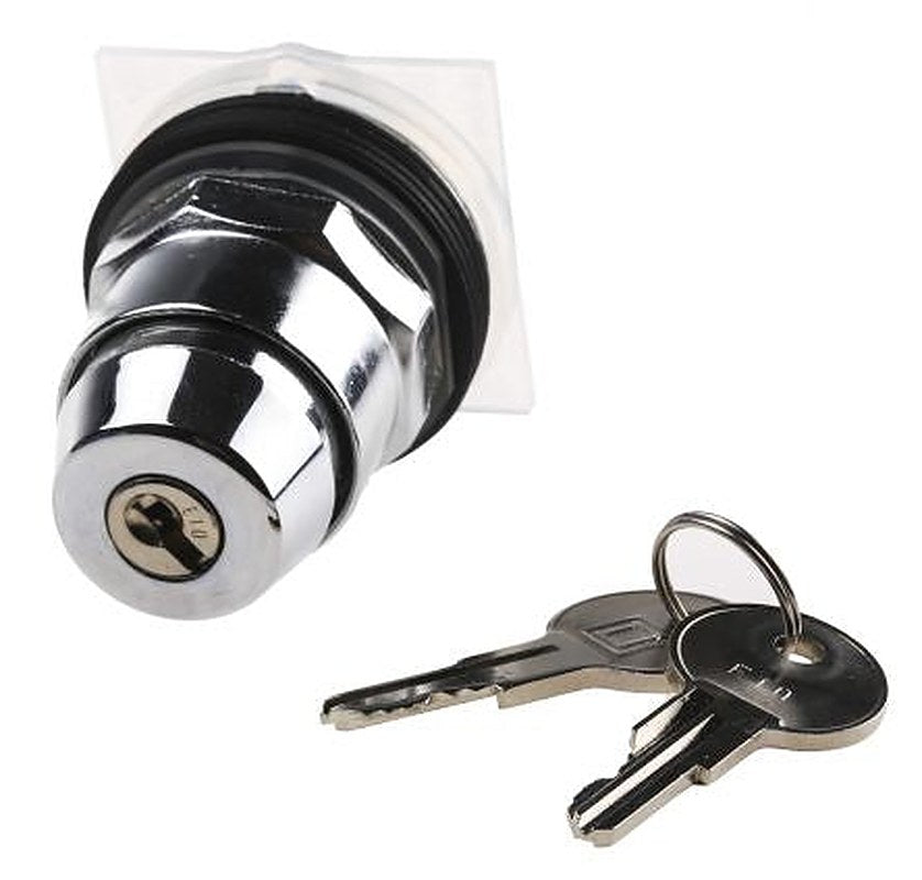 Schneider Electric Harmony 9001K 2-position Key Switch Head, Latching, 30 mm Cutout