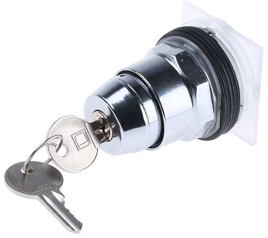 Schneider Electric Harmony 2-position Key Switch Head, Latching, 30 mm Cutout