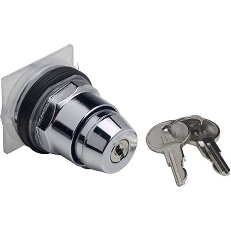 Schneider Electric Harmony 9001K 3-position Key Switch Head, Maintained, 30 mm Cutout