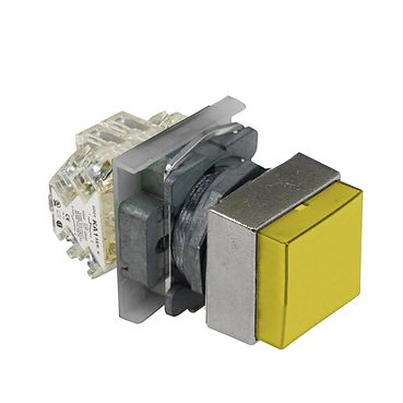 Push button, Harmony 9001K, non illuminated, amber, 30mm, square head, blank legend, 2 C/O (Push button Harmony 9001K) is a Schneider Electric product. Designed for reliable performance and long service life. Available across Iraq — contact us for pricing and delivery options.