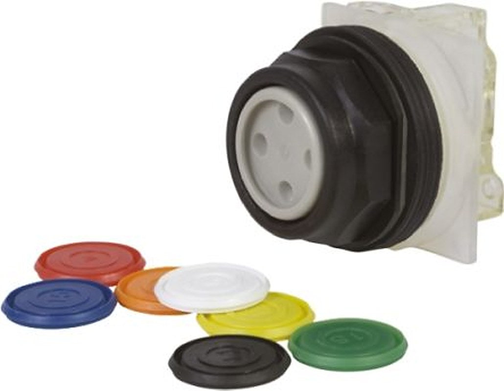 Schneider Electric Harmony 9001SK Series Black Push Push Button Head, 30 mm Cutout, IP66