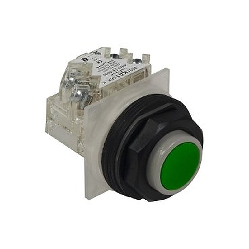 Push-button, Harmony 9001SK, plastic, projecting, green, 30mm, spring return, 1 C/O (Push-button Harmony 9001SK) is a Schneider Electric product. Designed for reliable performance and long service life. Available across Iraq — contact us for pricing and delivery options.