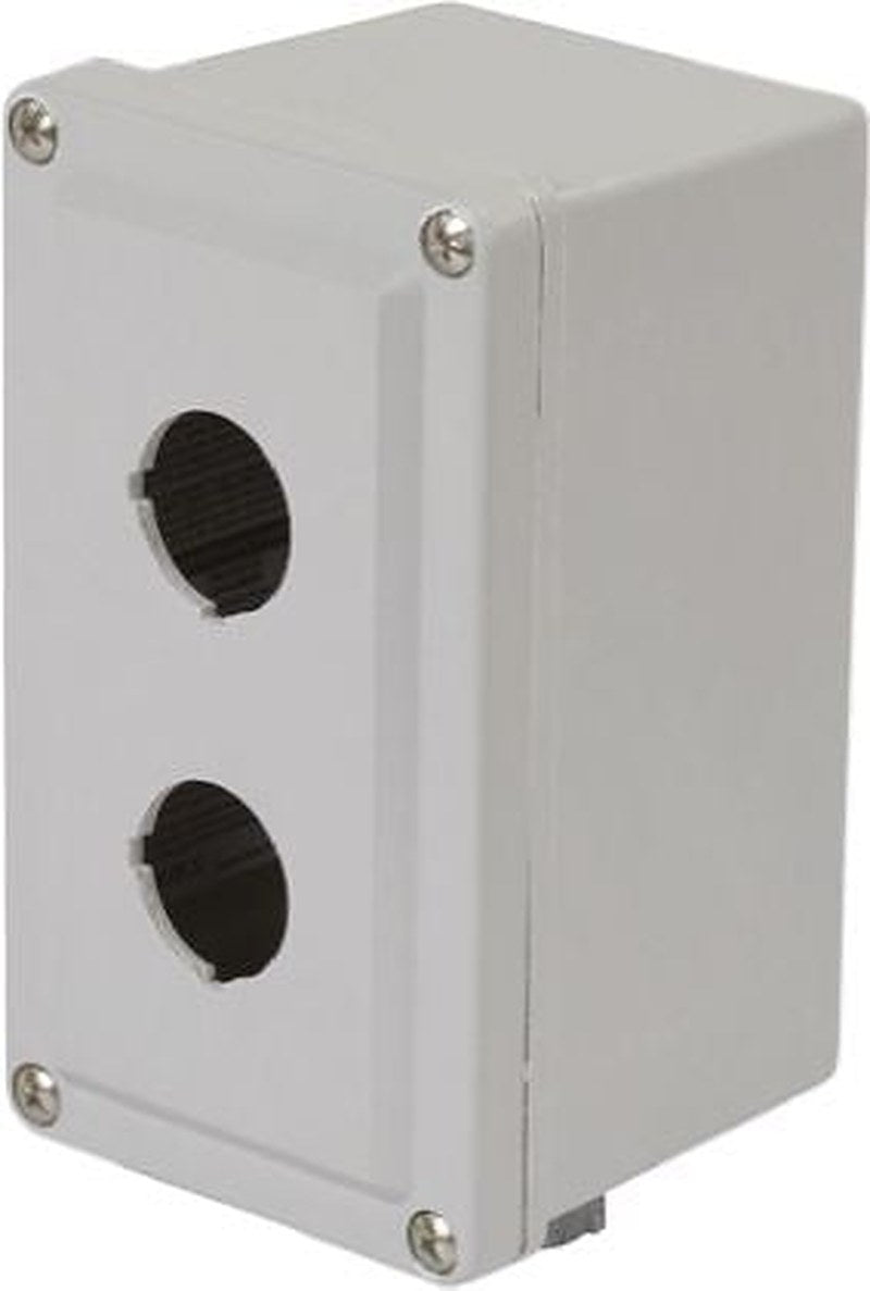 Schneider Electric Plastic Harmony Control Station Enclosure - 2 Hole 30 mm Diameter