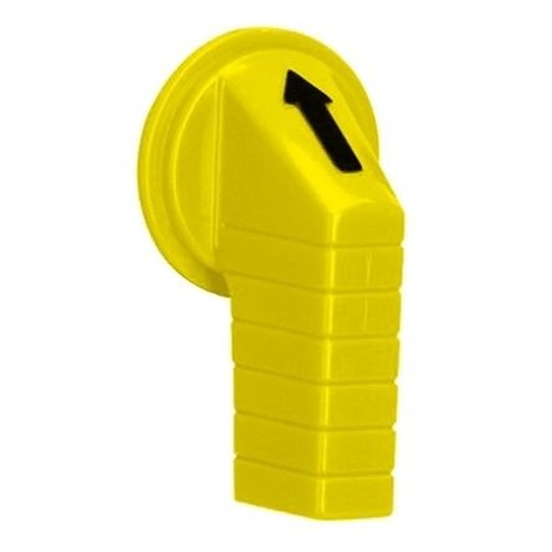 Schneider Electric Harmony 9001K Series Selector Switch Head, 30 mm Cutout, Yellow Handle
