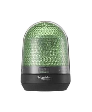 Schneider XVR Multi-functional LED Beacons The Harmony XVR range of motor-less rotating beacons are visual signalling units designed for factory applications, construction vehicles, and in public areas. The beacons are available in 4 different colours and come with a faceted lens which extends the lighting area. The unique aesthetic design of the XVR beacons has been recognized by the Red Dot industrial design award for 2014. Installation of these visual signalling units is easy thanks to a flexible voltage