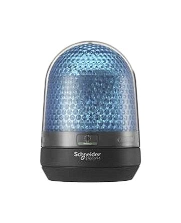 Schneider XVR Multi-functional LED Beacons The Harmony XVR range of motor-less rotating beacons are visual signalling units designed for factory applications, construction vehicles, and in public areas. The beacons are available in 4 different colours and come with a faceted lens which extends the lighting area. The unique aesthetic design of the XVR beacons has been recognized by the Red Dot industrial design award for 2014. Installation of these visual signalling units is easy thanks to a flexible voltage
