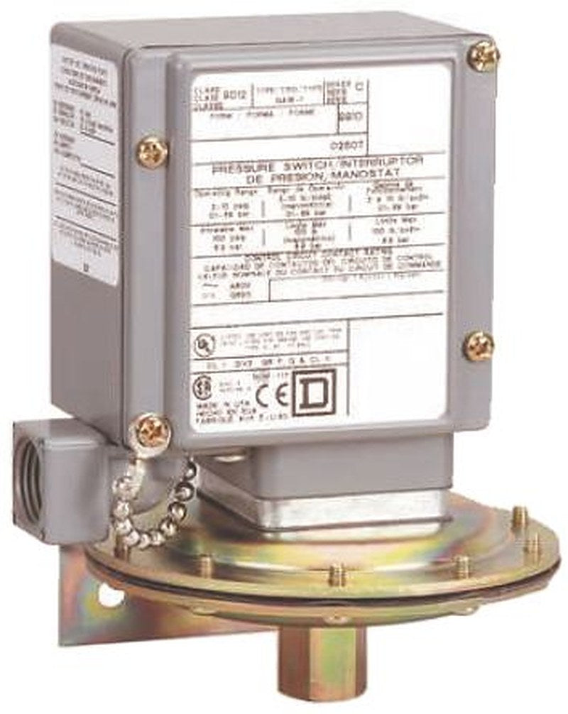 Telemecanique Sensors Pressure Switch 289 psi 1260 psi