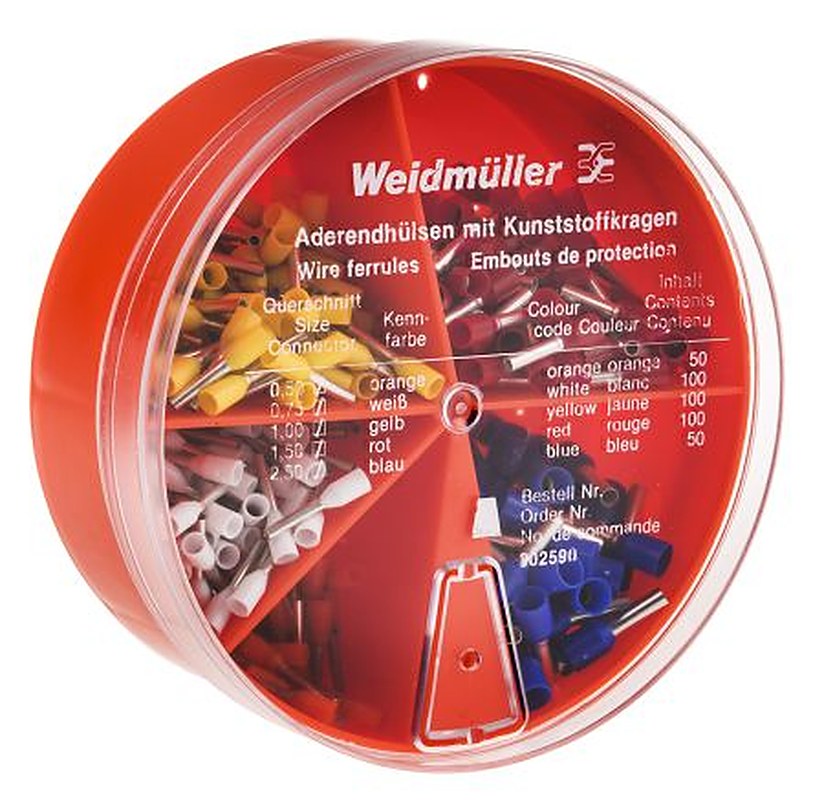 Weidmüller Bootlace Ferrule German Colour Coded Crimp Terminal Kit