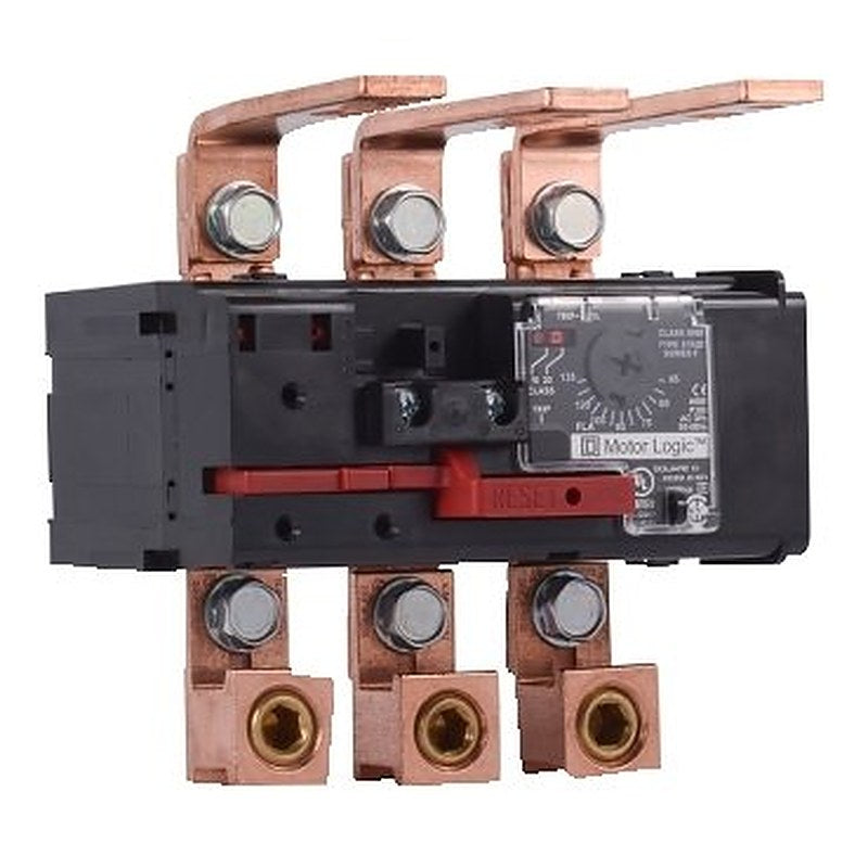 Overload Relay, Motor Logic, solid state overload relay, NEMA Size 4, 3 pole, 45A to 135A, 600VAC, replacement relay (Overload Relay Motor Logic) is a Schneider Electric product. Designed for reliable performance and long service life. Available across Iraq — contact us for pricing and delivery options.