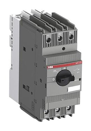 MO165 Series Manual Motor Starters ABB MO165 series manual motor starters are magnetic only electromechanical protection devices for main circuit use. They are used mainly to switch motors manually ON/OFF and protect against short circuit. Fuse-less protection ensures a quick reaction under short circuit conditions, by switching off the motor within milliseconds. ABB MO165 Series