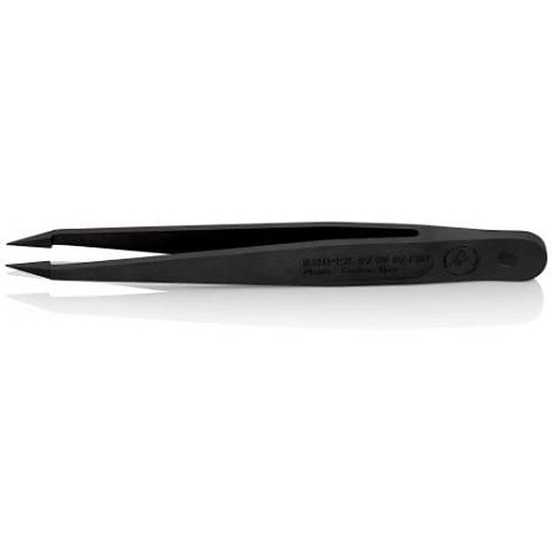 Knipex 115mm Plastic Straight ESD Safe Tweezer