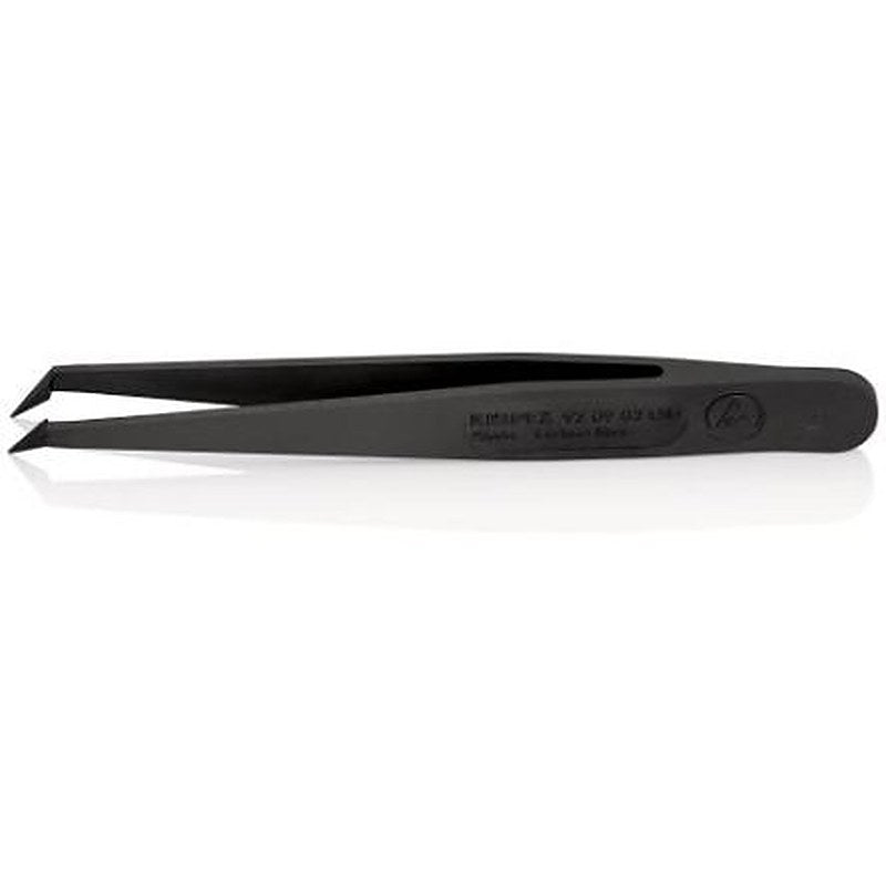 Knipex 110mm Plastic Straight ESD Safe Tweezer