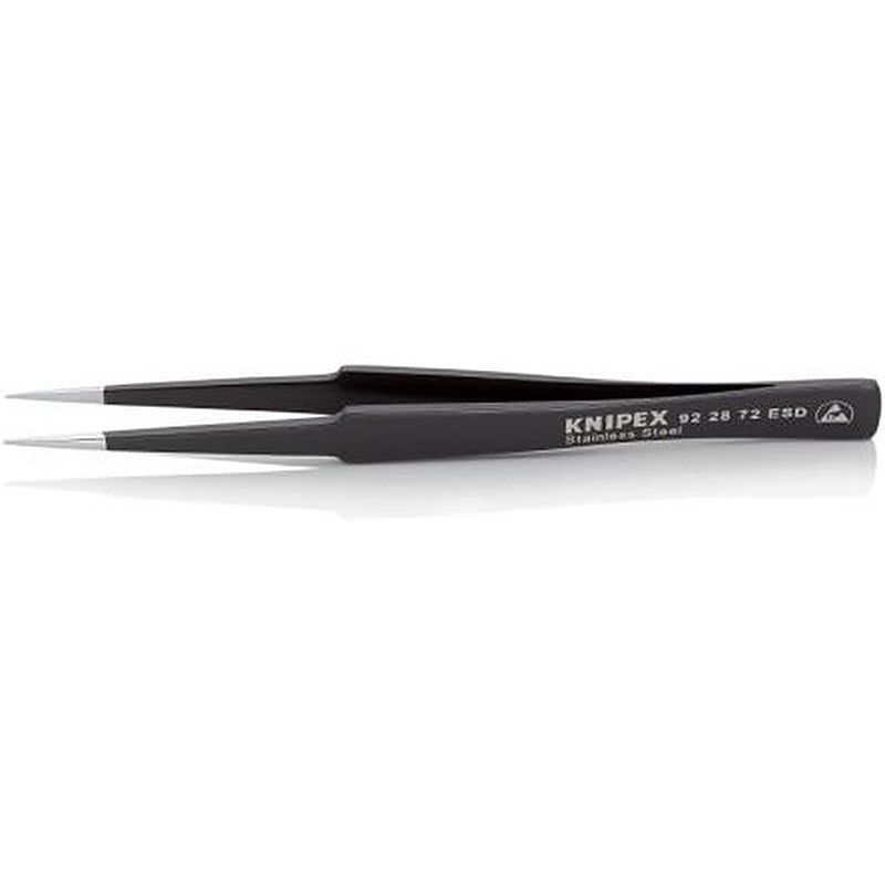 Knipex 135mm Stainless Steel Smooth ESD Safe Tweezer