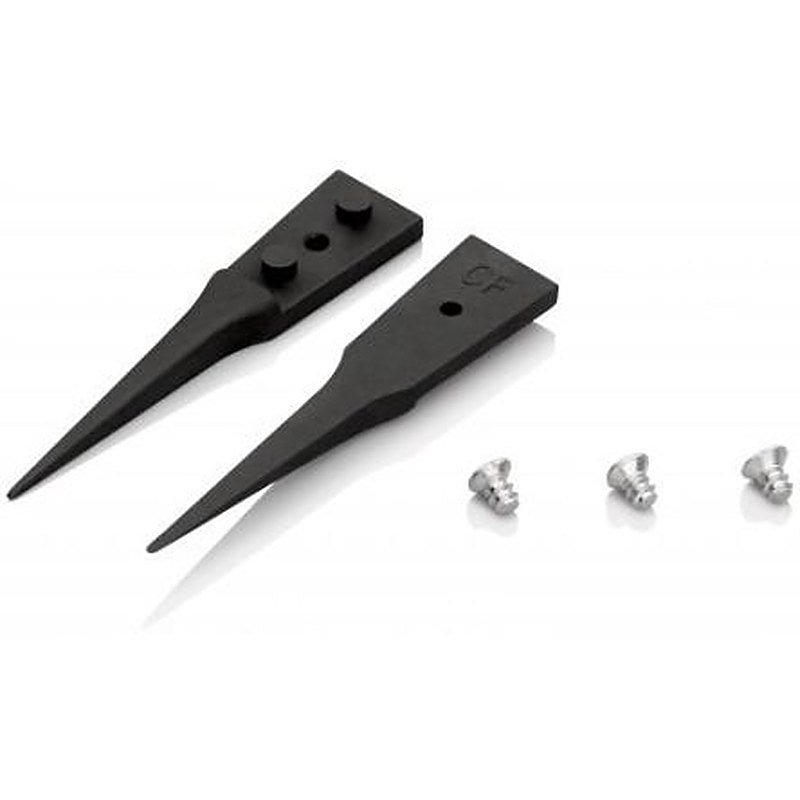 Knipex 40mm Carbon Fibre Reinforced Plastic Straight ESD Safe Replaceable Tip Tweezers