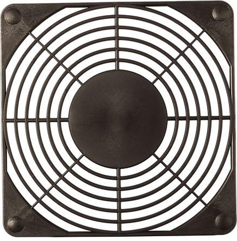 ebm-papst Plastic Finger Guard for 119 x 119 mm Fans, 105 mm Hole Spacing 119 mm 119mm, 6.5 mm