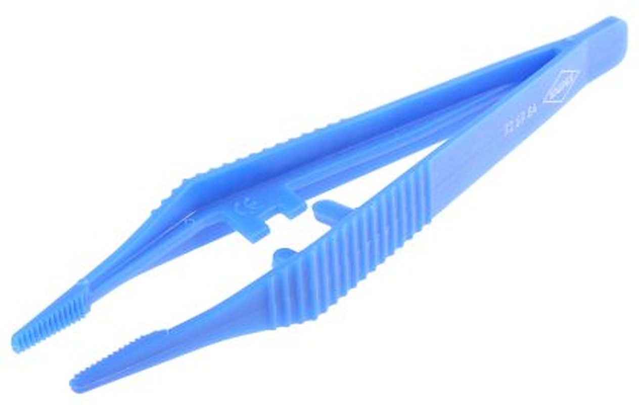 Knipex 130mm Plastic Serrated Tweezer