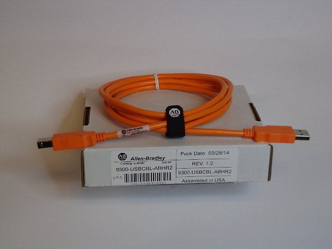 USB Programming Cable, with High Retention A and B style connectors, 2 Meters