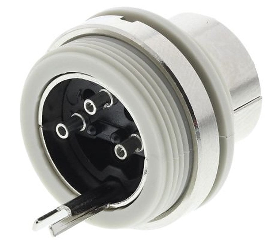 Hirschmann, 3100 3 Pole Straight Standard DIN Plug, DIN 41524, 4A, 34V ac/dc IP30, Panel Mount Male