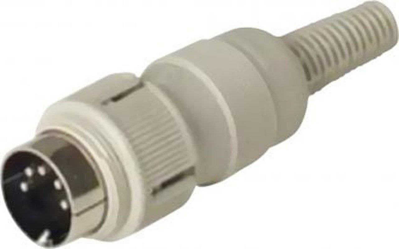 Hirschmann, MAS 8 Pole Straight Miniature DIN Plug, DIN 41524, 4A, 34V ac/dc IP30, Cable Female