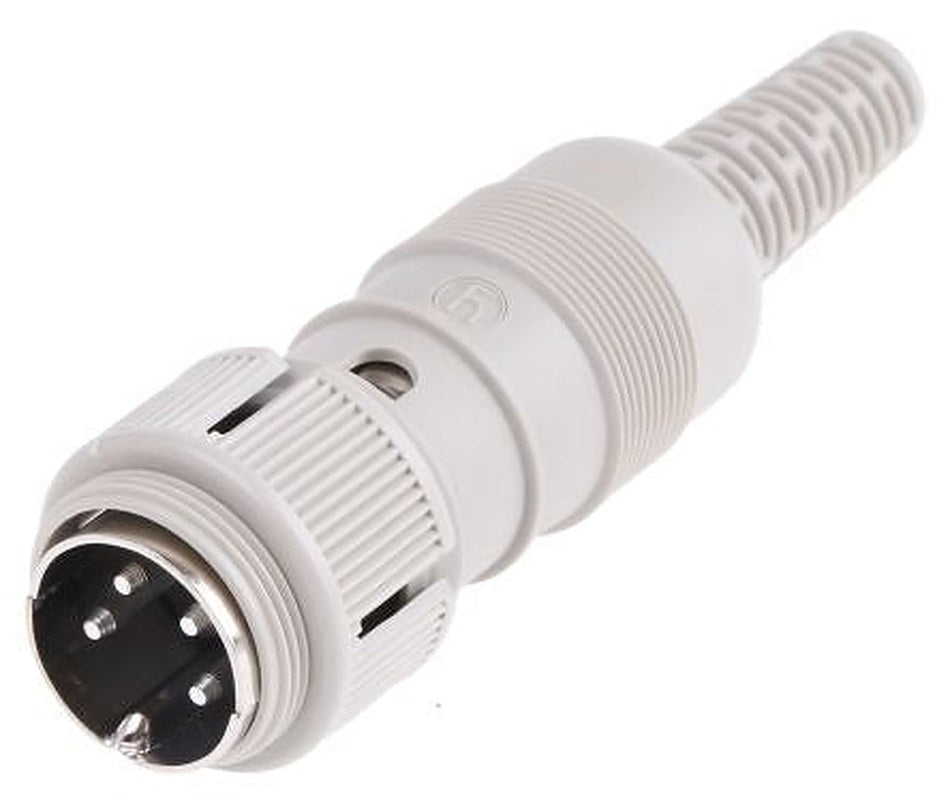 Hirschmann, MAS 4 Pole M16 DIN Plug IP30, Screw Lock