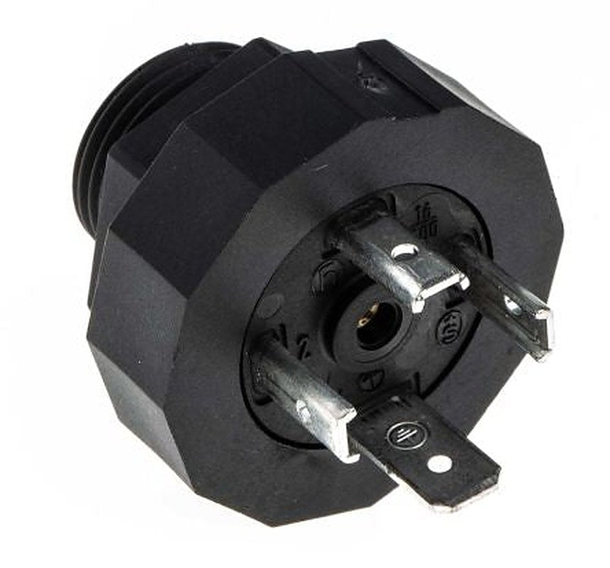Hirschmann GSP 3+E DIN 43650 A Solenoid Valve Connector Male, 400V Voltage