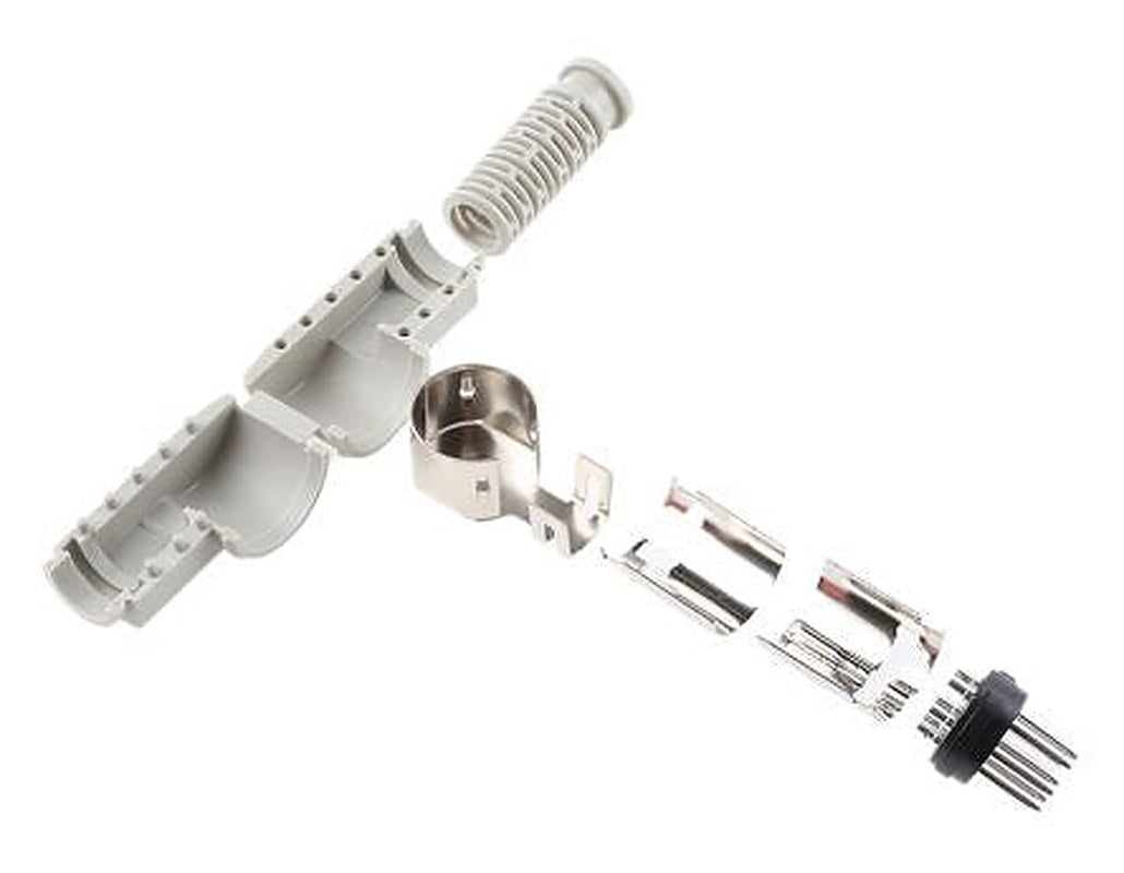 Hirschmann, MAWI 6 Pole Right Angle Standard DIN Plug, DIN 45322, 4A, 34V ac/dc IP30, Cable Male