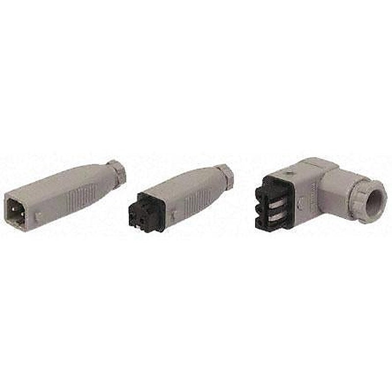 Hirschmann, ST IP54 White Industrial Power Connector, Cable Mount, Rated At 10A, 400V