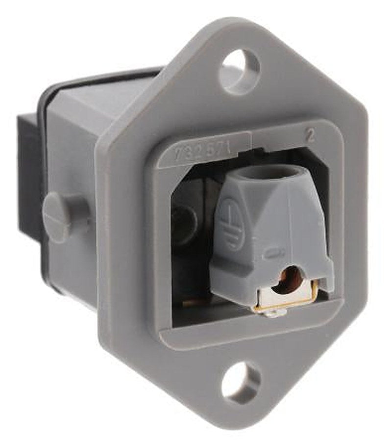 Hirschmann, ST IP54, IP54 Grey, Grey Panel, Panel Mount Mount Straight Industrial Power Connector, 250V