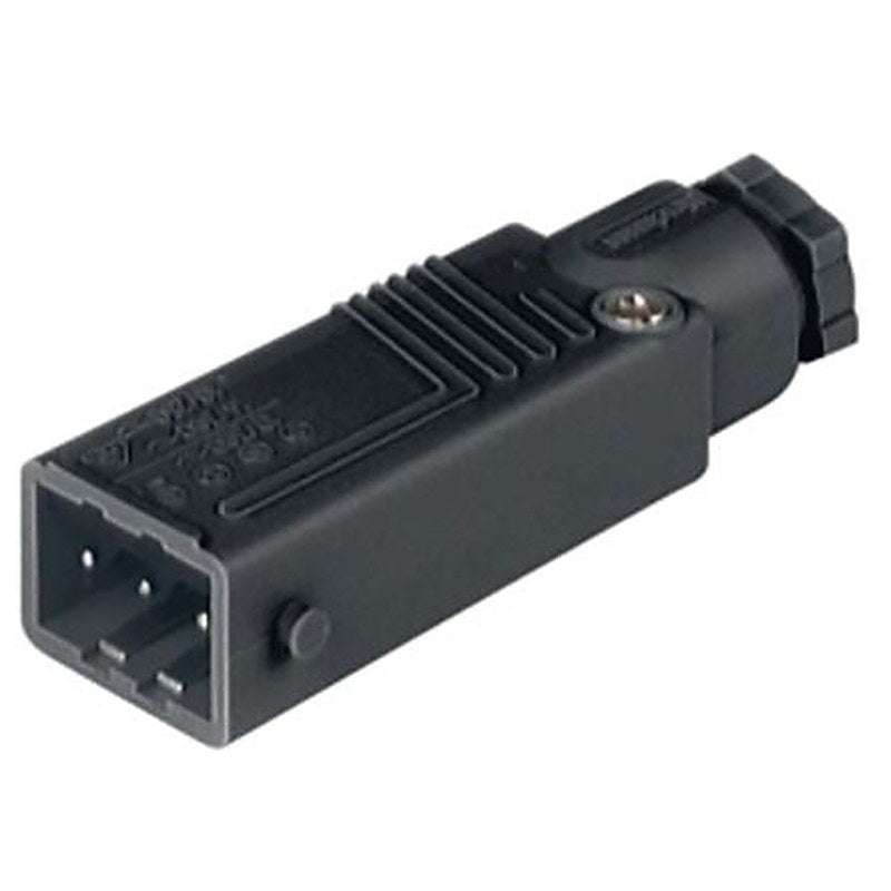 Hirschmann, ST IP54 Black Cable Mount 3P+PE Straight Industrial Power Connector, 16A, 230V, 400 V