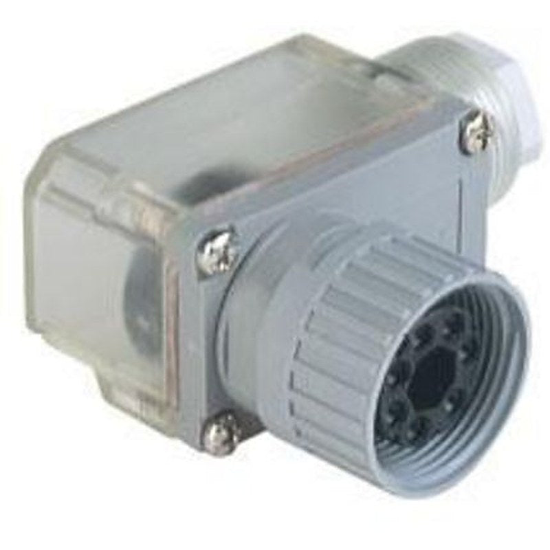 Hirschmann, N6R 7 Pole Angled M26 Connector, DIN EN 175201-804, 10A, 250V ac/dc IP65, Screw Female