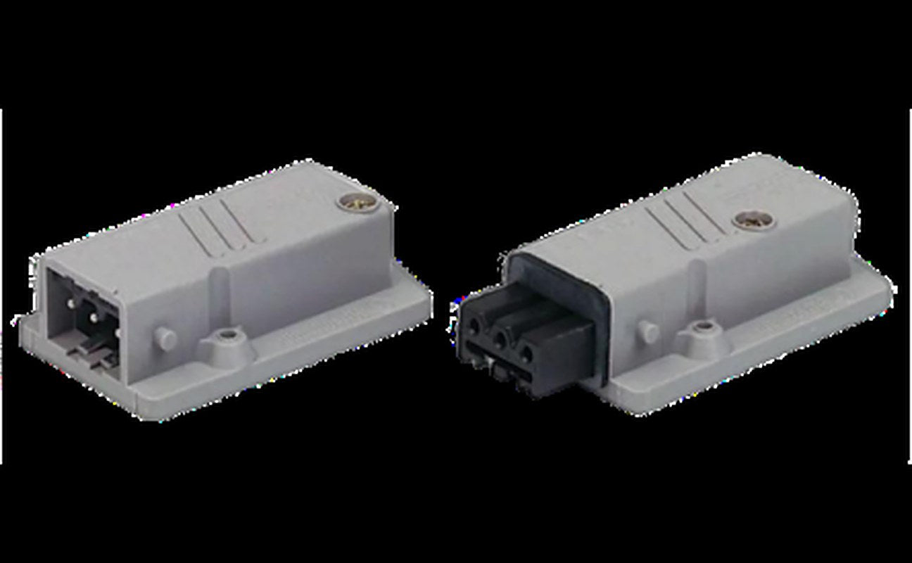 Hirschmann, ST IP54, IP54 Blue, Blue Panel Mount, Surface Mount 5+PE Straight Heavy Duty Power Connector, 400V