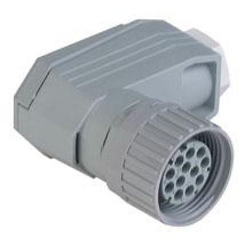 Hirschmann Connector, 12 Contacts, Screw, M26 Connector, Socket, Female, IP65, N11R Series