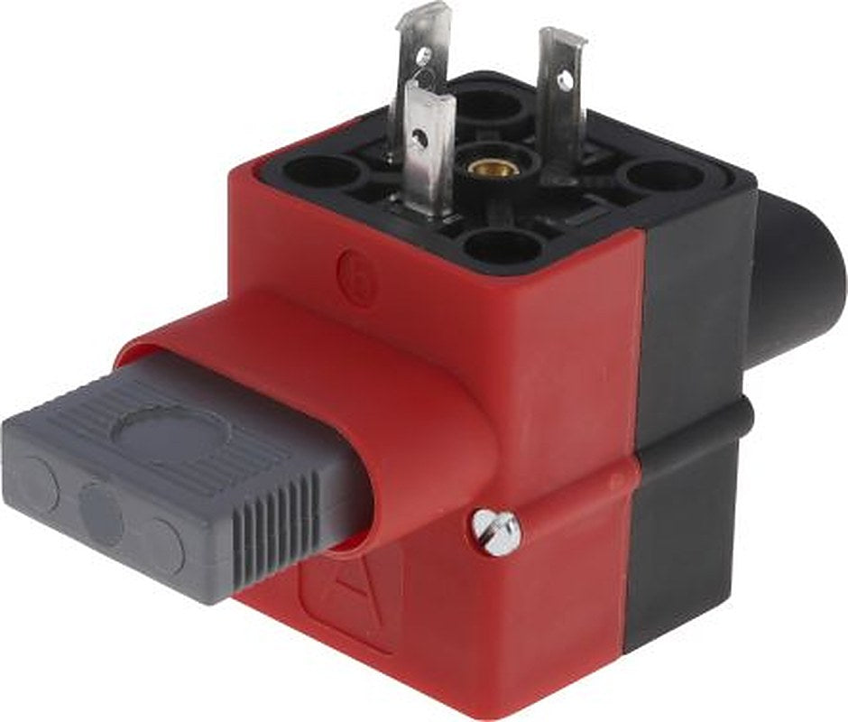Hirschmann GDM DIN 43650 A Solenoid Valve Connector Female Indicator Light