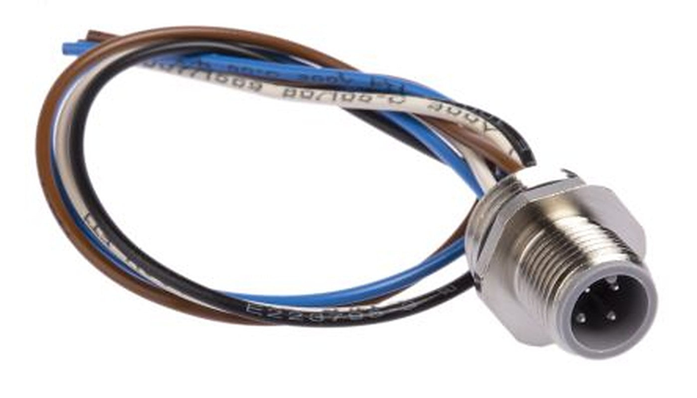 Hirschmann Male 4 way Straight to Unterminated Sensor Actuator Cable, 200 mm
