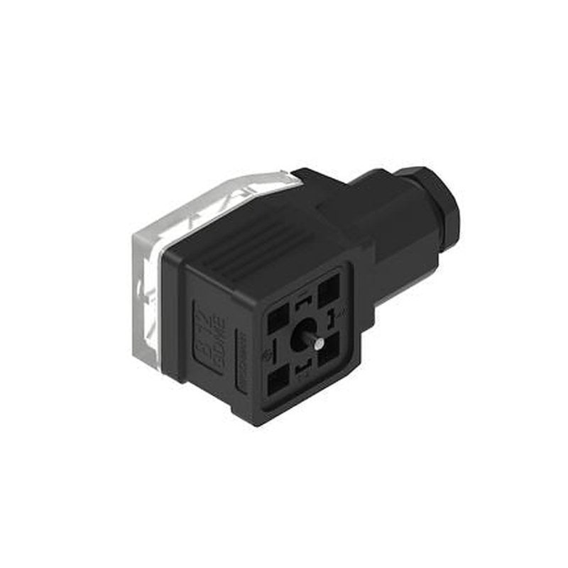 Hirschmann GDME DIN 43650 Solenoid Connector Female, 230V ac/dc Voltage