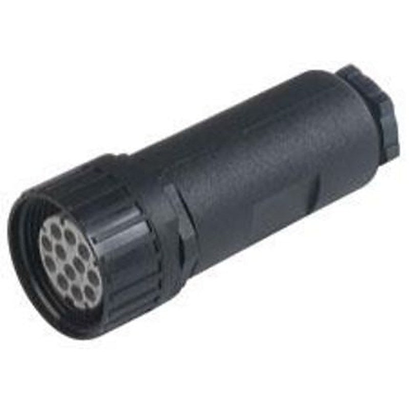 Hirschmann Connector, 12 Contacts, Screw, M26 Connector, Socket, Female, IP65, N11R Series