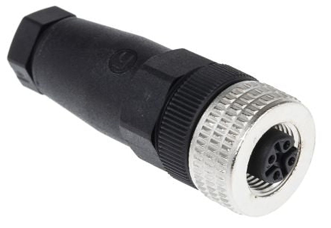 Hirschmann Circular Connector, 4 Contacts, Cable, M12 Connector, Socket, Female, IP67, E Series