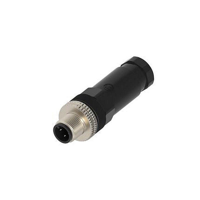 Hirschmann Connector, 5 Contacts, Screw, M12 Connector, Plug, Male, IP65, IP67, ELST Series