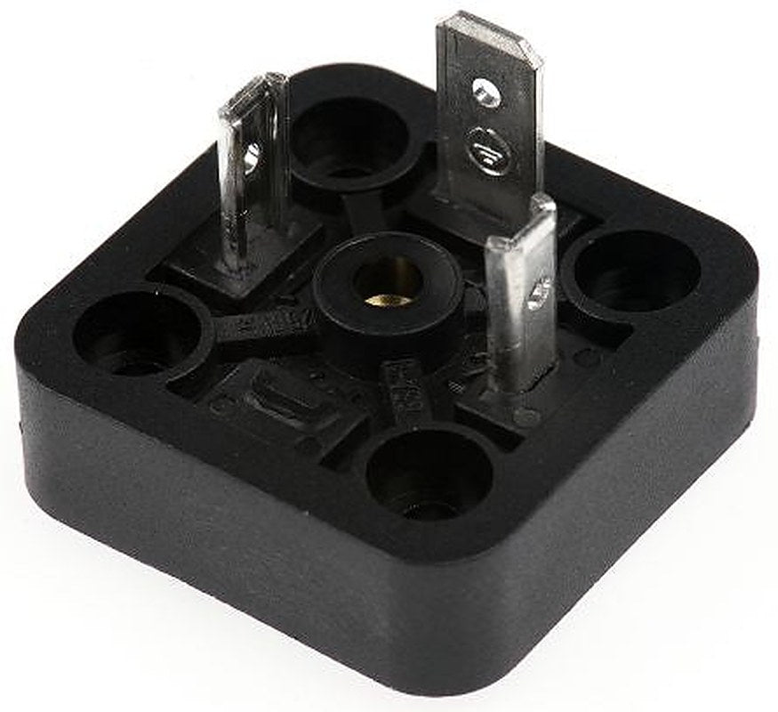 Hirschmann GSA 2+E DIN 43650 A Solenoid Valve Connector Male, 400V ac/dc Voltage