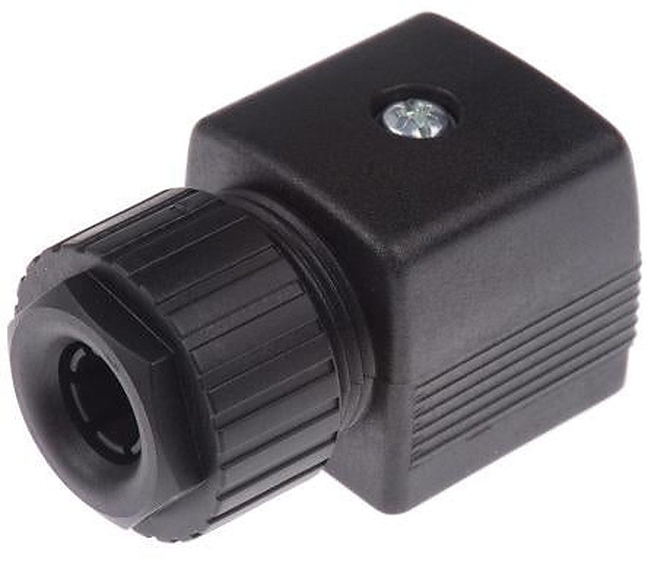 Hirschmann GDMF 3P+E DIN 43650 A, Female Solenoid Valve Connector, 250 V ac/dc Voltage