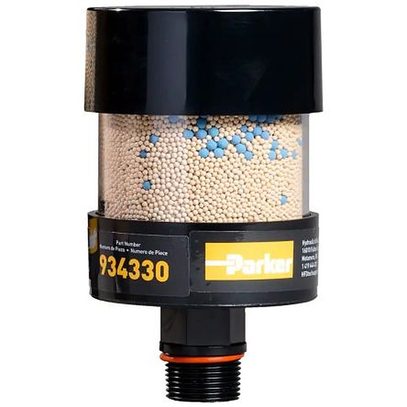 Parker Hydraulic Filler Breather Filter 934330 104 mm Polycarbonate Beige